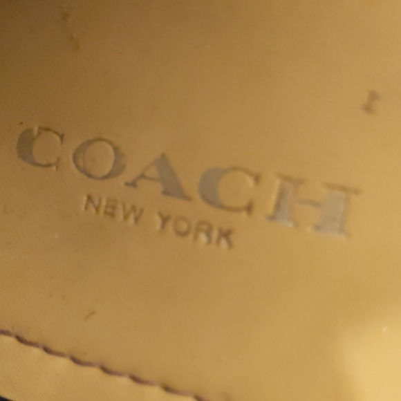 Coach Frederica snake leather loafers-sz 6B - Picture 7 of 7